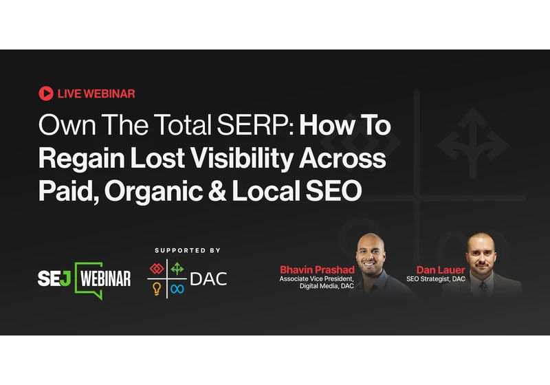Cracking the SEO Code: Regain Control of Search Visibility in the Age of AI [Webinar] via @sejournal, @hethr_campbell