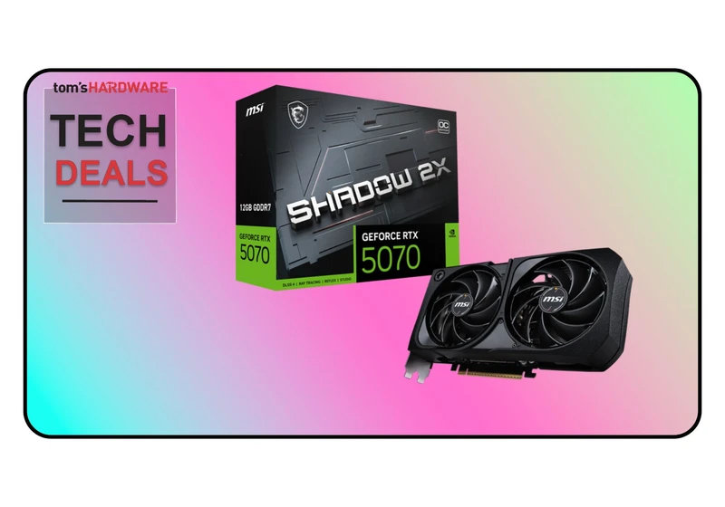  Score an RTX 5070 for just £479 and get a free 1TB SSD in Amazon's Gaming Week sale — blowout includes up to 69% off Logitech, Razer, and more 