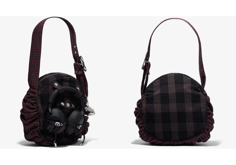  Sony's WH-1000XM6 collab high-end headphone bag looks like someone's taken a hammer to a haggis (and I kind of love it)  
