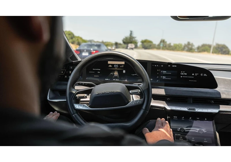 Lucid will add hands-free driving options later this month