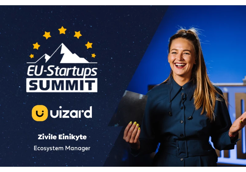 Uizard’s Zivile Einikyte will speak at the EU-Startups Summit on May 12-13 in Barcelona!
