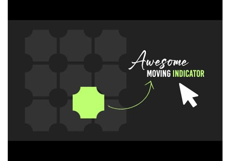 Awesome Magic Indicator using CSS & Javascript