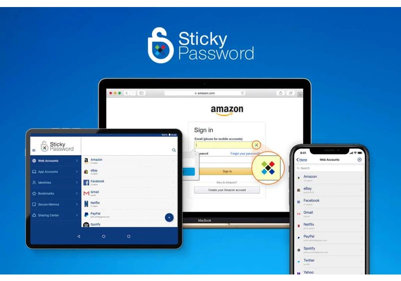 A lifetime of Sticky Password is just $20 for Labor Day