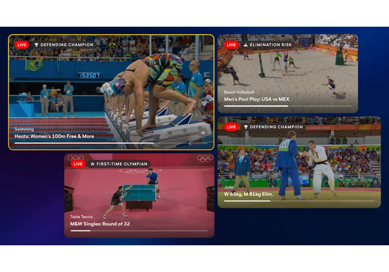 Peacock's 2024 Paris Olympics coverage includes enhanced multiview options