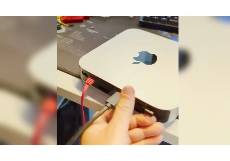 No Outlet Needed: Mac Mini Mod Powered By Ethernet Only