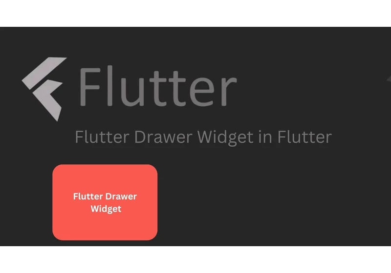 Drawer Widget in Flutter