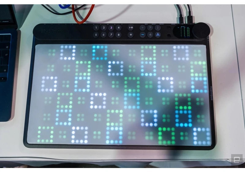 Embodme Erae II hands-on: A customizable MPE MIDI controller for your soft synths and analog gear
