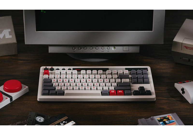 8BitDo’s Nintendo-inspired Retro Mechanical Keyboard is cheaper than ever right now