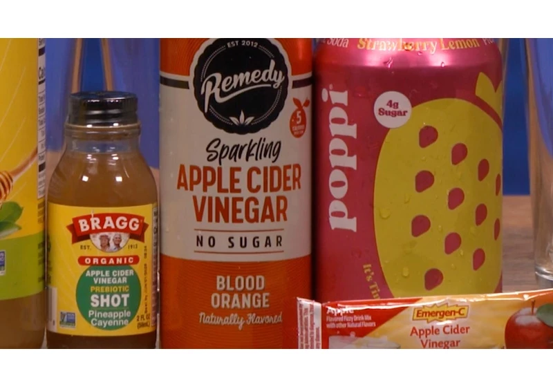 Taste-Testing 6 Apple Cider Vinegar Drinks video     - CNET