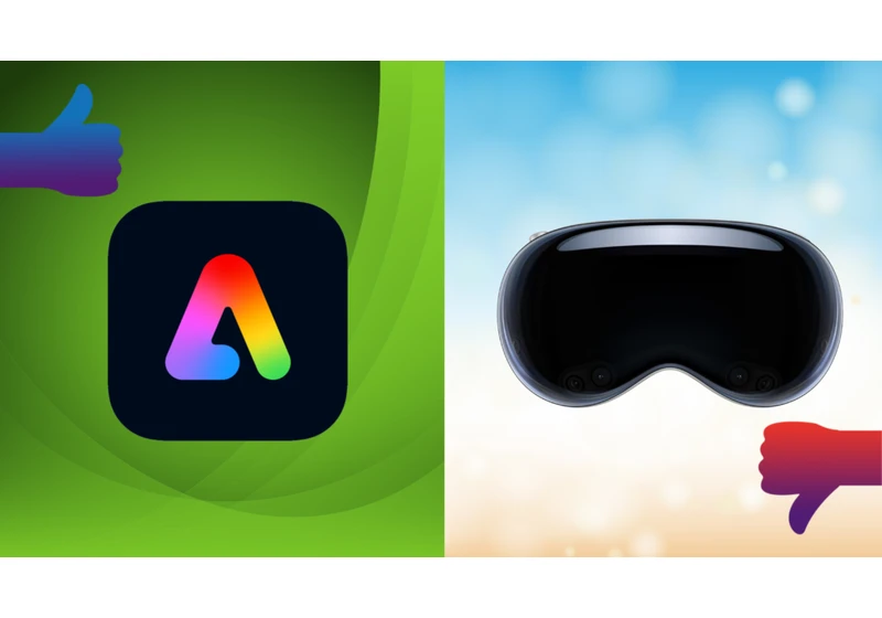 Winners and Losers: AI comes to Adobe Express as Apple reveals shocking Vision Pro price