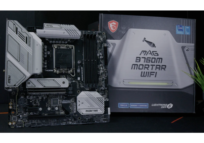 MSI MAG B760M Mortar WiFi review: Smaller, cheaper next-gen performance