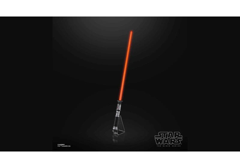 Exclusive: Hasbro just dropped its most impressive Star Wars Black Series Force FX Elite lightsaber