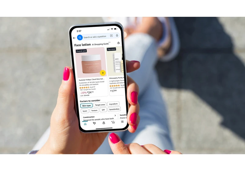 Amazon's new AI guides know what you want to buy before you do