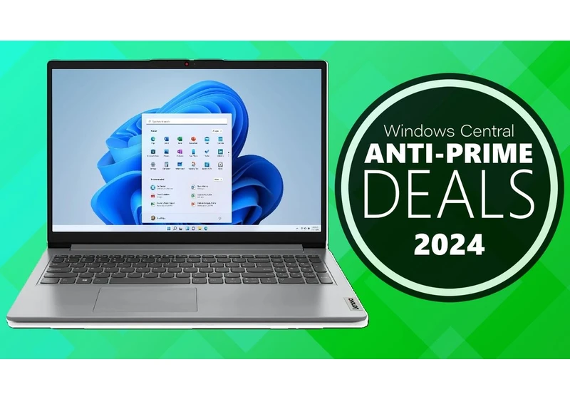  Get your work done in a flash with this Lenovo's laptop now available for under $150 with Walmart's Anti-Prime Day deal 