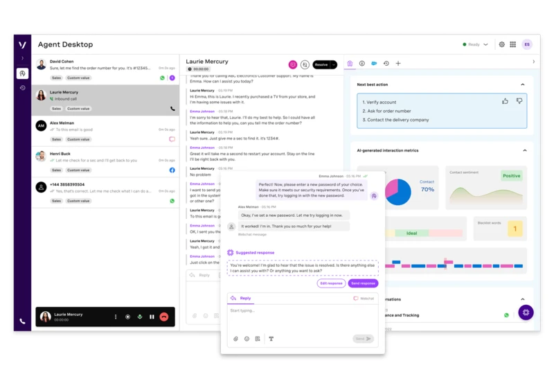 Vonage upgrades VCC Intelligent Workspace with AI tools to boost productivity
