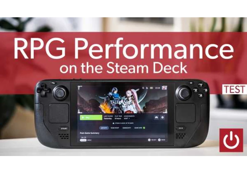 We tested 22 different RPGs on the Steam Deck