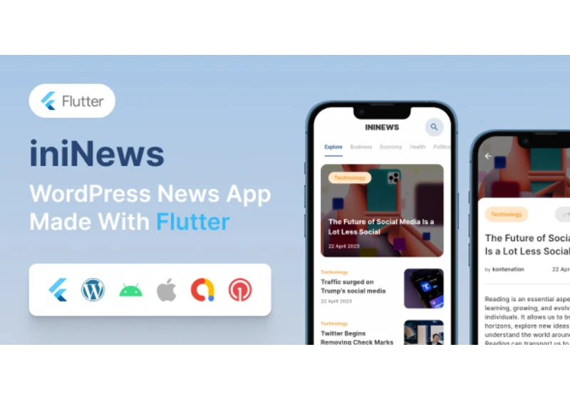 Developing a news application using WordPress as the backend