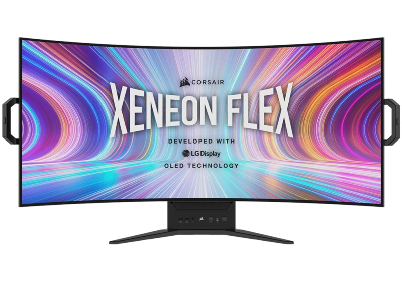$500 off CORSAIR XENEON FLEX 45″ OLED Bendable Ultrawide Gaming Monitor