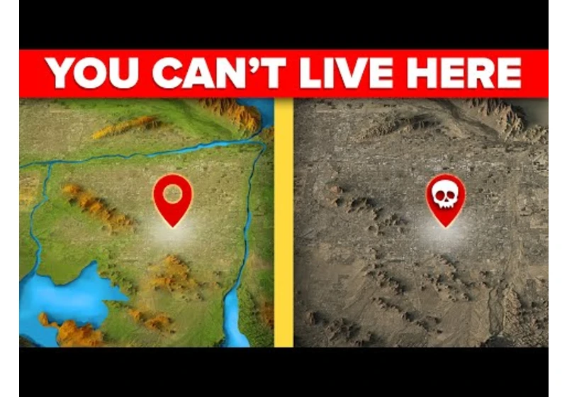 Where You Don't Want to Live Due to Future Water Shortages