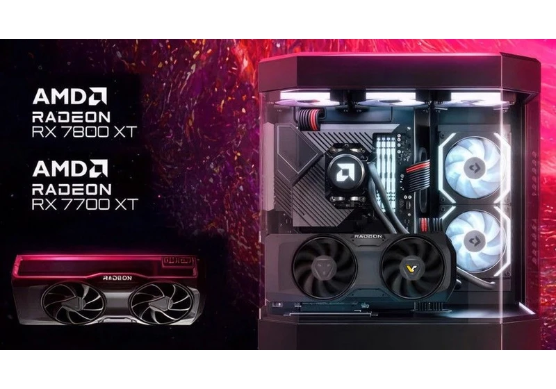 AMD spoils its own party and leaks the Radeon RX 7800 XT and RX 7700 XT early