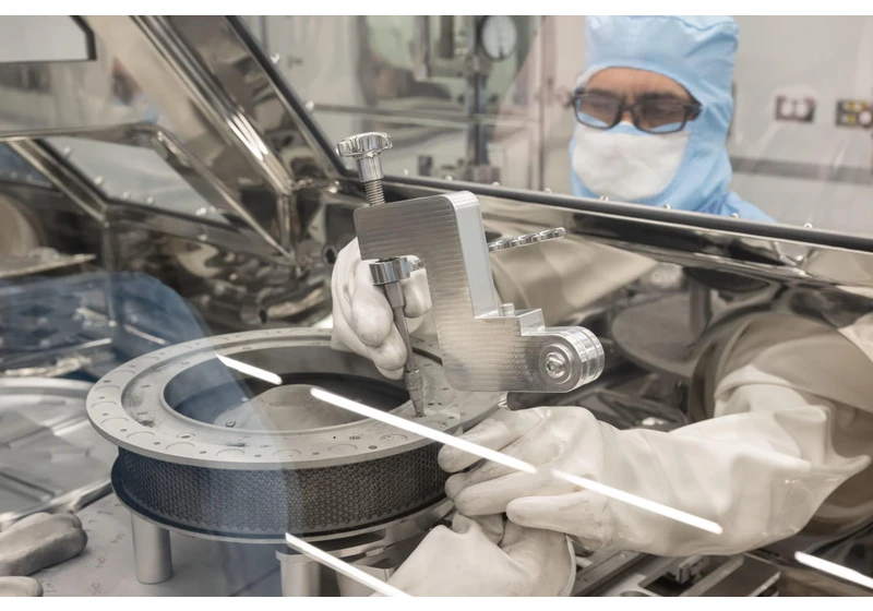 NASA finally got the stuck lid off its asteroid Bennu sample container