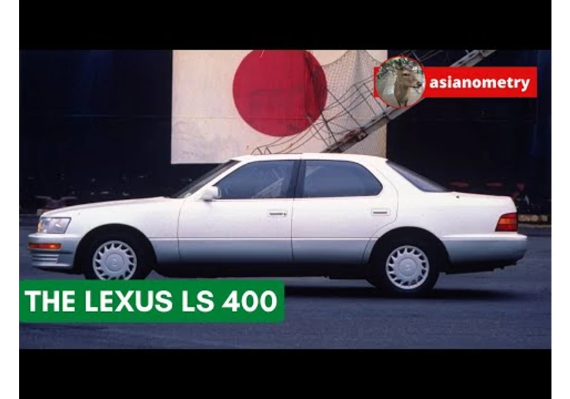 Toyota Stunned America with the Lexus LS 400