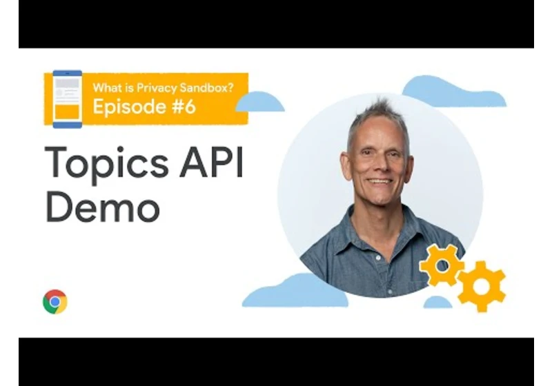 Topics API demo and colab walkthrough