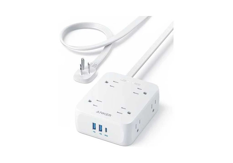 This compact Anker surge protector fits up to 11 devices, now just $22