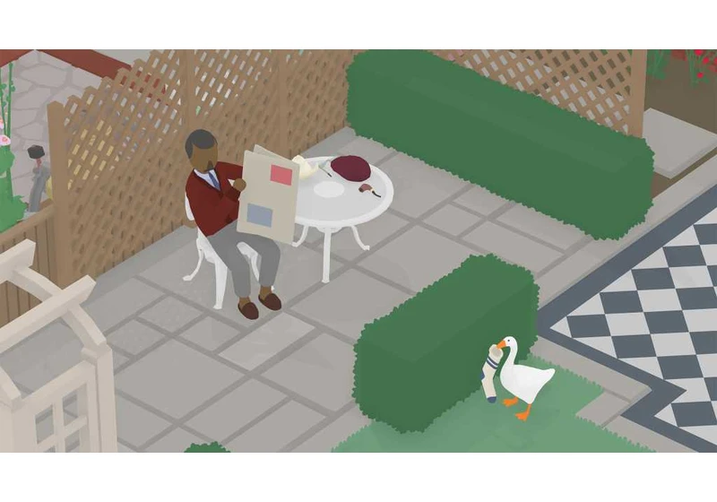 The best game about an unhinged goose is just $7 on Steam right now