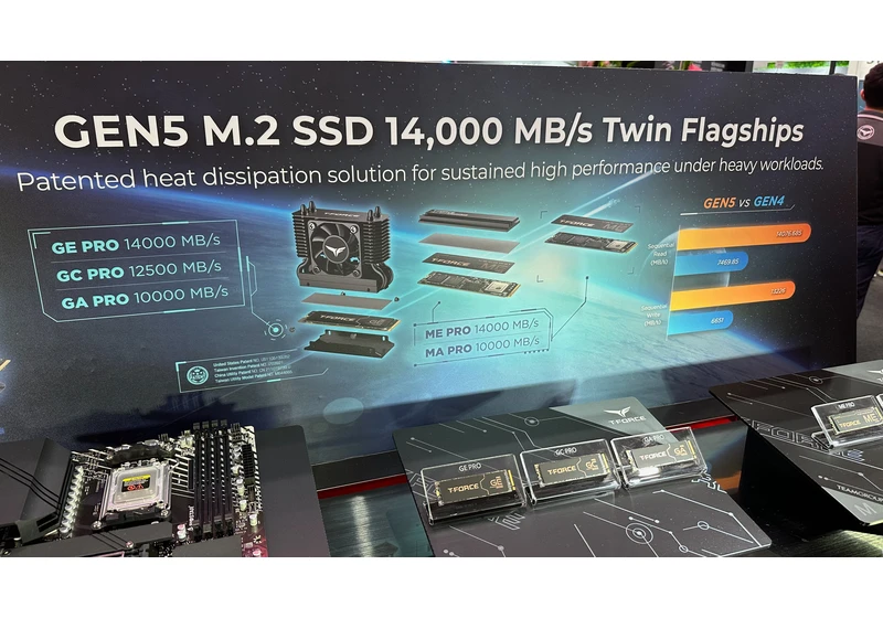  TeamGroup's curious PCIe 5.0 SSD strategy: Adopt controllers from all makers 