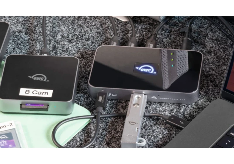 This portable SSD enclosure makes dreams of a sub-$3000 virtual 32TB external SSD a clear possibility