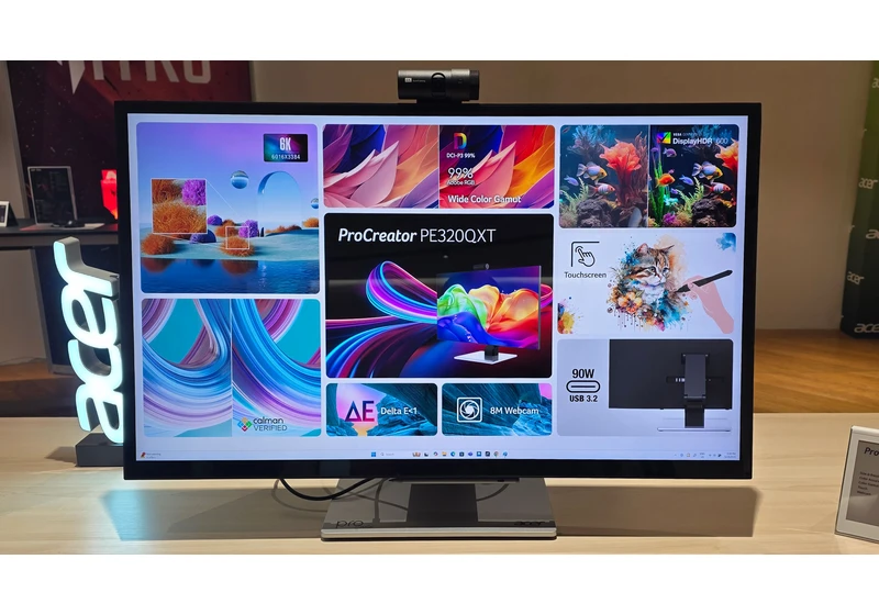 Acer showcases ProCreator, Predator, and portable monitors at Computex