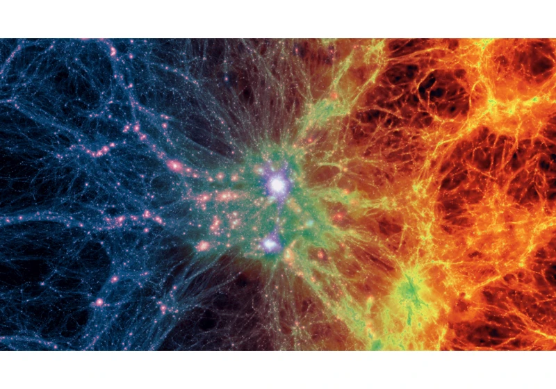 Astronomers locate universe's 'missing' matter in the largest cosmic structures