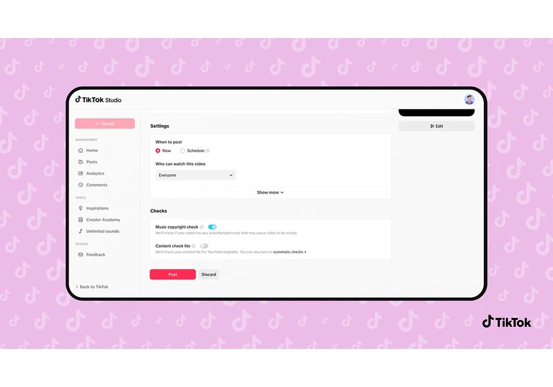 TikTok 'content check' tells creators if their videos will be blocked from For You pages