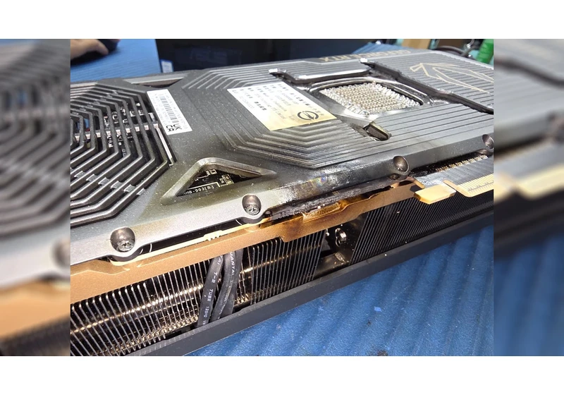  Undervolted Zotac RTX 5090 reportedly catches fire during Battlefield 6 session 