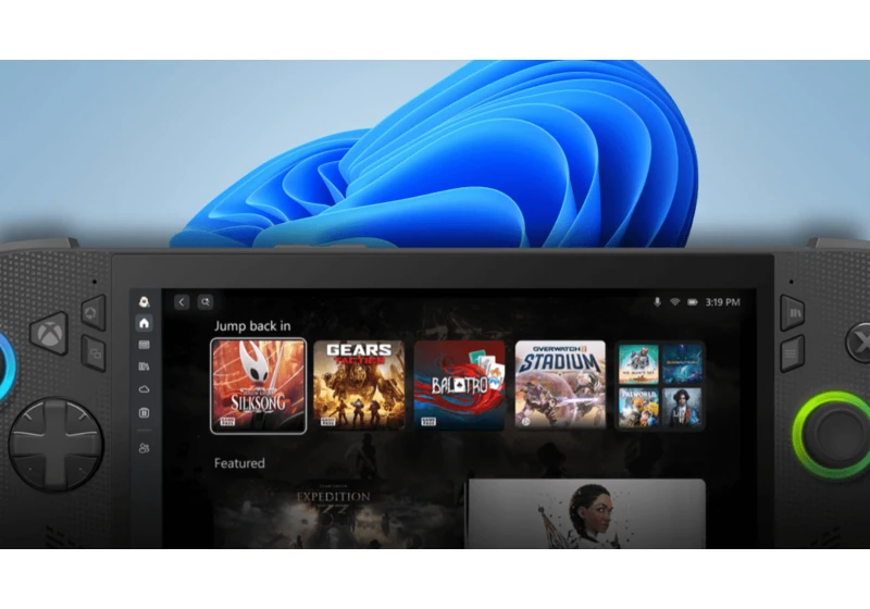 The ROG Xbox Ally is ashamed of Windows