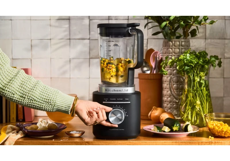 KitchenAid's new blender handles everything from ice to hot soup, and it costs less than you might expect