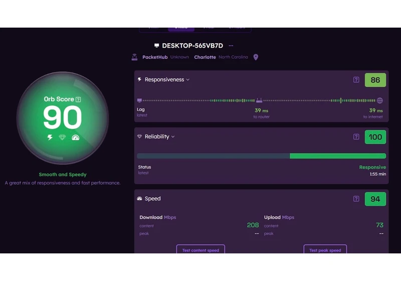 Meet Orb: An Internet Speed Test Unlike Any I've Ever Used Before