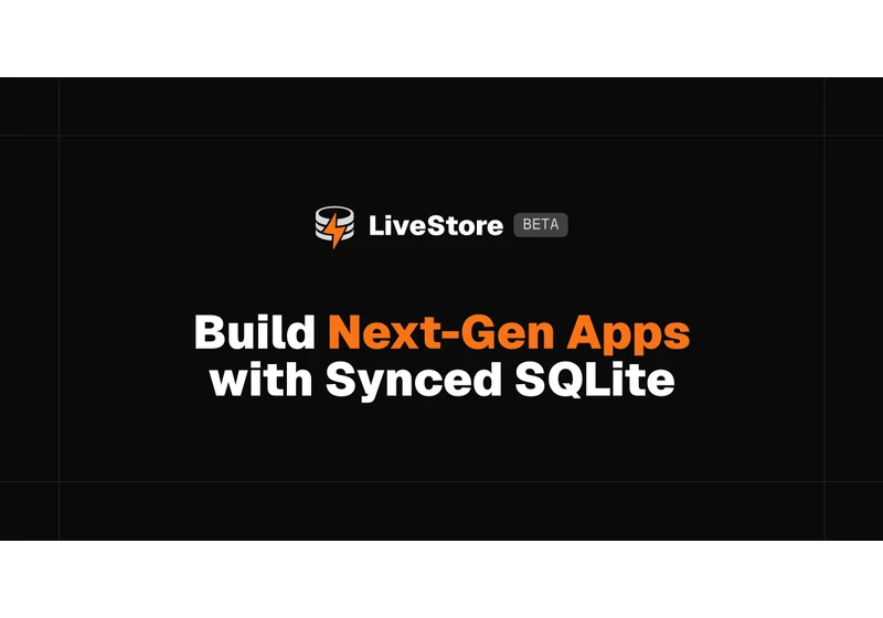LiveStore: State management based on reactive SQLite and built-in sync engine