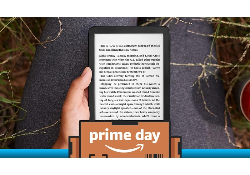 The latest Amazon Kindle drops to a record-low price for Prime Day