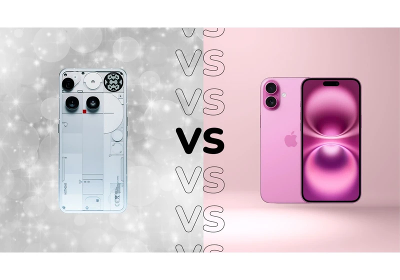 Nothing Phone 3 vs iPhone 16: Can Nothing compete?