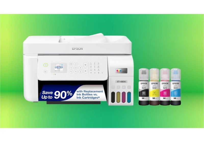 Grab This Epson EcoTank Wireless Printer for $100 Off With This Lingering Prime Day Deal