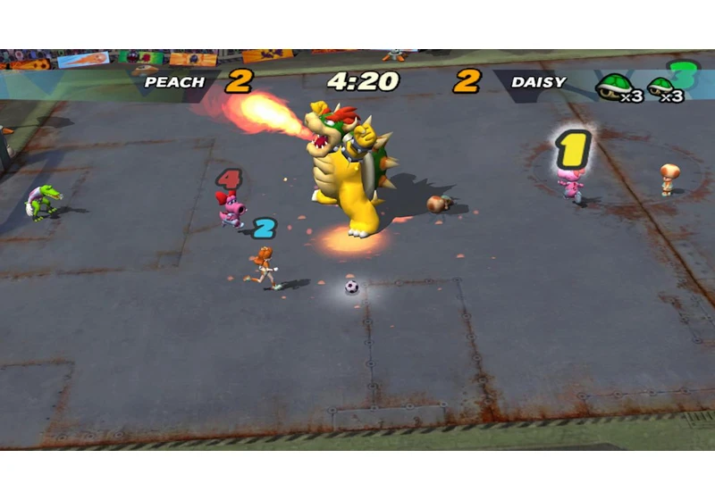 Nintendo is adding 'Super Mario Strikers' to its Switch Online GameCube library