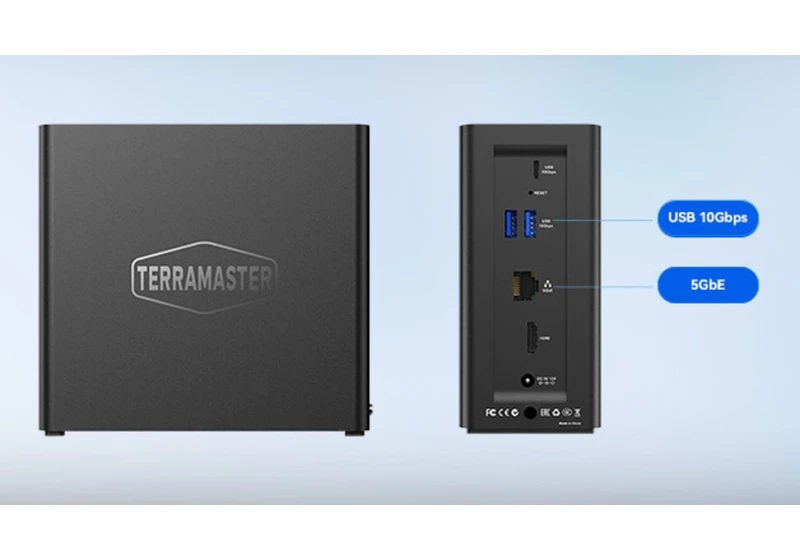 This tiny NAS can store up to 32TB of super-fast SSD data and even comes with a VPN server and a 4K HDMI port