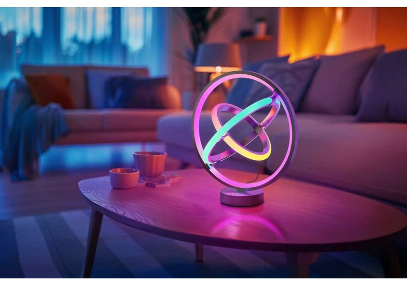 These eye-popping smart lights boast built-in AI microphones