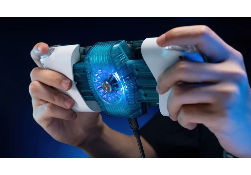 The coolest mobile gaming controller has a transparent design and Hall Effect sticks