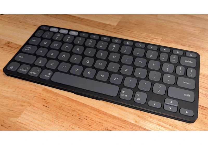 When I'm in a rush, I grab this amazing keyboard -- it's on sale for Black Friday