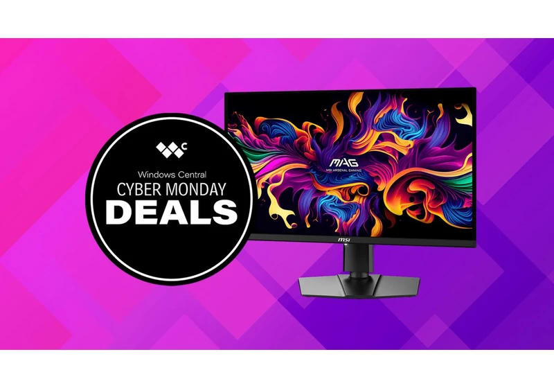 This 240Hz OLED gaming monitor is the single best upgrade you'll make on Cyber Monday