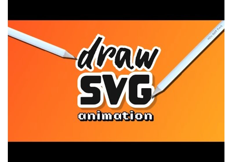 Easy Hand-Drawn SVG Animation #Shorts