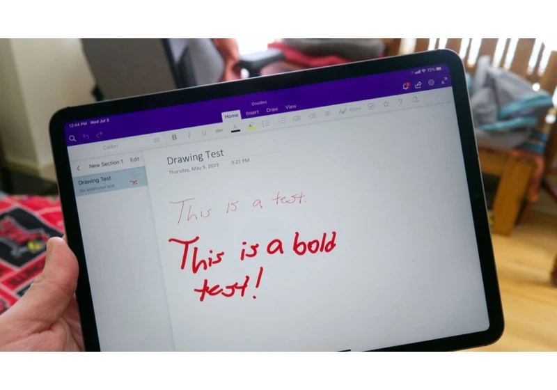 OneNote on iPad is about to get a super(script) update
